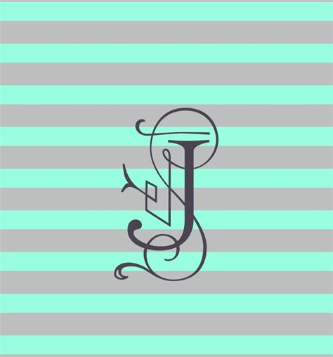 Monogram Wallpaper With J See more ideas about monogram lettering design monogram logo