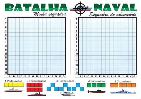 Jogo De Tabuleiro Batalha Naval Top Line