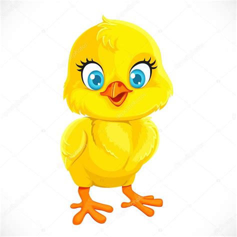 Cute Yellow Cartoon Baby Chicken Stock Vector By Yadviga 41493113