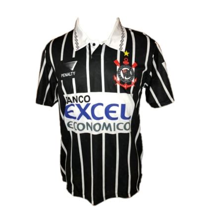 Camisa Retr Corinthians Branca Excel Fut Retro