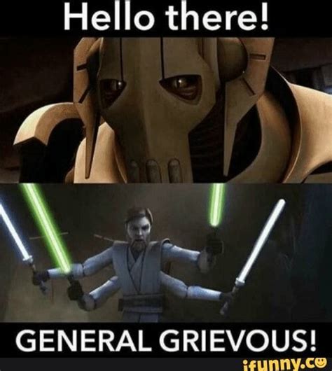 General Grievous Ifunny Funny Star Wars Memes Star Wars Jokes Star Wars Memes