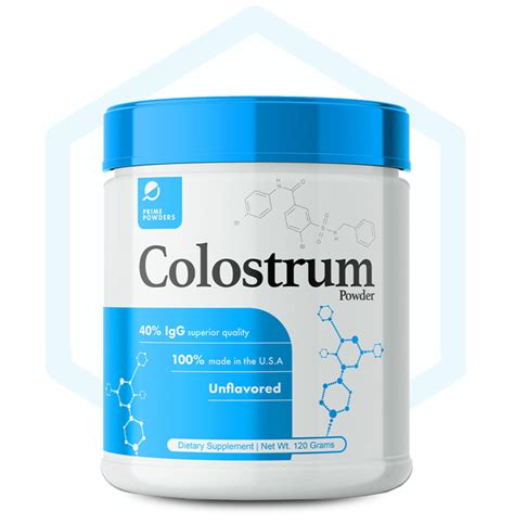 Colostrum Powder (40% IgG) – PrimePowders.com