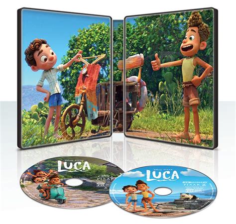 Exclusive Get A Look At The Luca 4K Ultra HD Blu Ray Steelbook