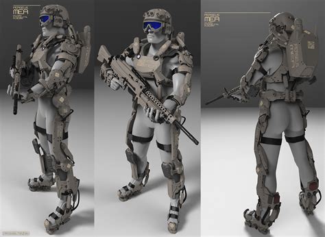 Exoskeleton Suit Military