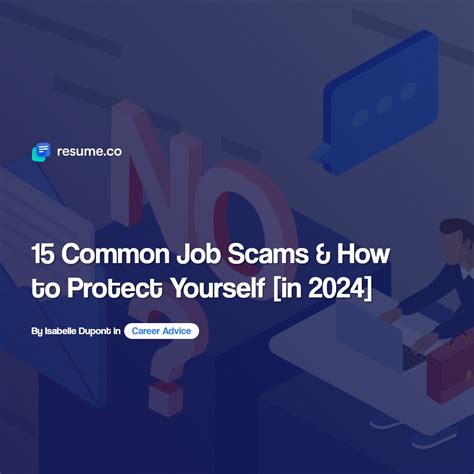 15 Common Job Scams And How To Protect Yourself In 2024