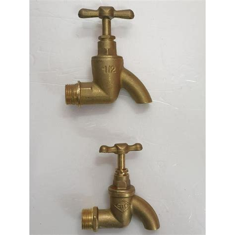 Original CITY Brass Water Tap Bib Tap 1 2 Light Duty 1 2 Heavy