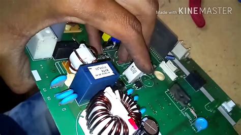 Daikin Inverter Ac Indoor Outdoor Pcb Repairing Youtube