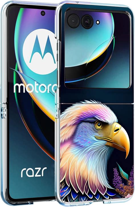 Amazon Beaucov Case For Motorola Razr Plus 2023 White Eagle