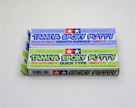 TAMIYA 87051 87052 Model Epoxy Putty 25g Smooth Surface Quick Type