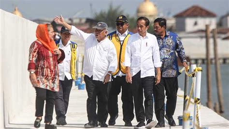 Menteri Basuki Yakin Tanggul Laut Di Tambaklorok Bisa Kendalikan Banjir