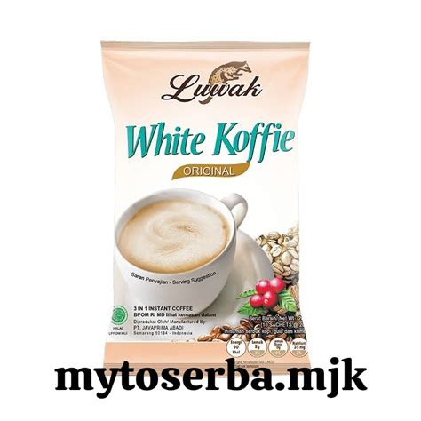 Jual Kopi Luwak White Koffie Original Renceng 10 X 20 Gr Shopee Indonesia