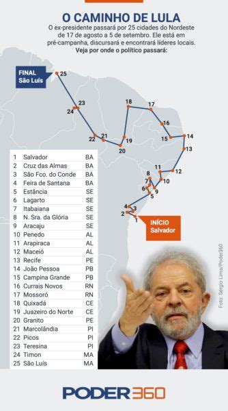 Lula Desembarca Em Salvador Para Caravana Pelo Nordeste