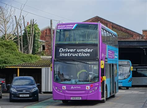 Gillingham Arriva Driver Trainer T199 At Gillingham Depot Roger