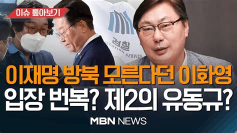 “쌍방울 대북 송금 이재명에 보고”…이화영 입장 번복 대북송금 혐의 체념한 이화영 “제2의 유동규 되나” [이슈