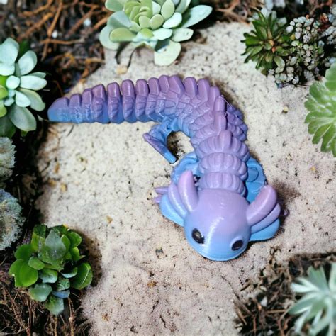 Axolotl Fidget Toy Axolotl Fidget Happy Axolotl Etsy