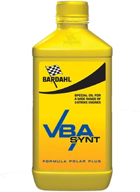 Bardahl 202041 Olio Miscela 2 Tempi VBA SYNT 100 Sintetico 1 Litro