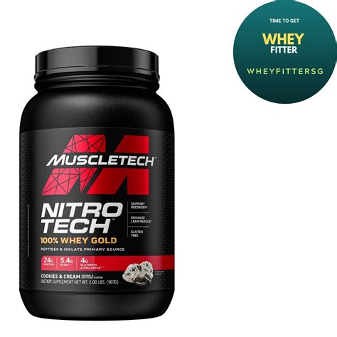 Muscletech Nitrotech Whey Gold Lbs Health Nutrition Health