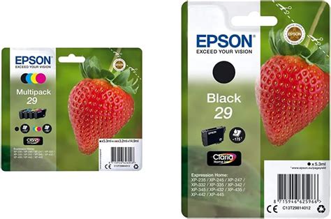 EPSON Strawberry Ink Cartridge For Expression Home XP 445 Series