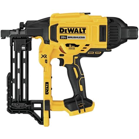 Dewalt Dcfs950b 20v Max Xr Brushless 9 Gauge Fencing Stapler Tool Only