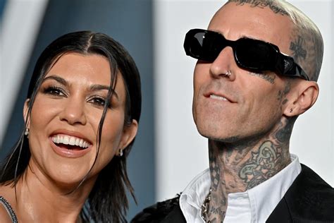 Kourtney Kardashian And Travis Barker Share The First Photos Of Baby Rocky