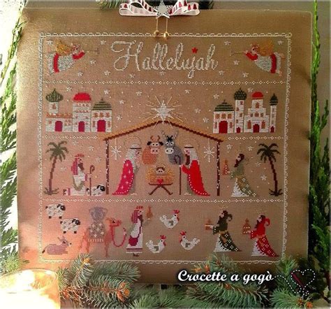 CROCETTE A GOGO Nativity Counted Cross Stitch Etsy