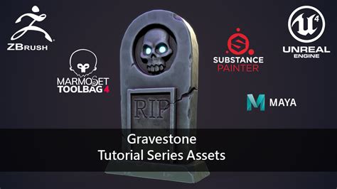 ArtStation - Gravestone: Tutorial Series Assets. | Tutorials