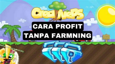 CARA PROFIT TANPA FARMING MODAL 650 DL DI GROWTOPIA CPS 1 YouTube