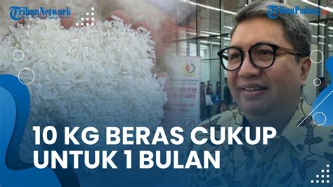 APRINDO Sebut Dengan Beli Beras 10 Kilogram Cukup Untuk 1 Bulan Jangan