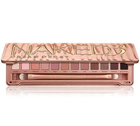 Urban Decay Naked3 paleta cieni do powiek z pędzelkiem 12x1 3 g