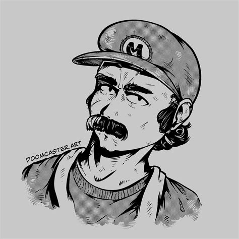 Mario (fanart) by Doomcaster on Newgrounds