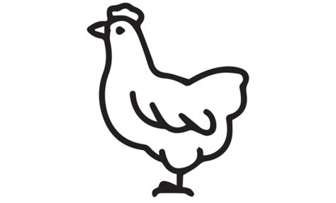 Hen Chicken Icon Png On Transparent Background Png Pngs For Free Download