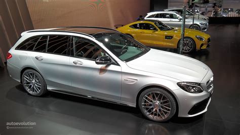 Mercedes Amg C63 Sedan T Modell Edition 1 Unveiled At The Paris Motor Show [live Photos