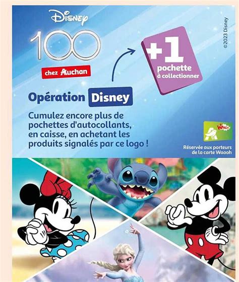 Promo Op Ration Disney Chez Auchan Icatalogue Fr