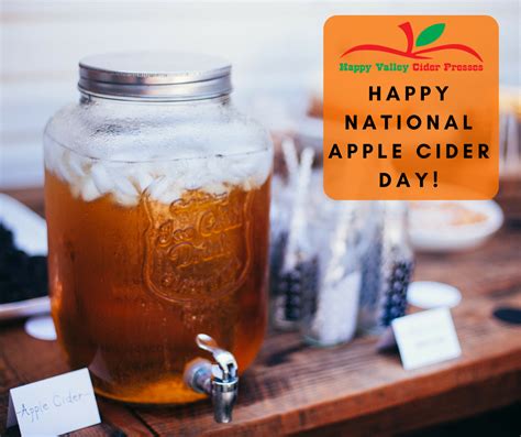 Cheers To National Apple Cider Day Let S Celebrate With A Glass Of