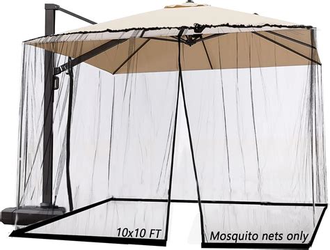 Amazon Ft Patio Umbrella Mosquito Net Patio Screen Mesh