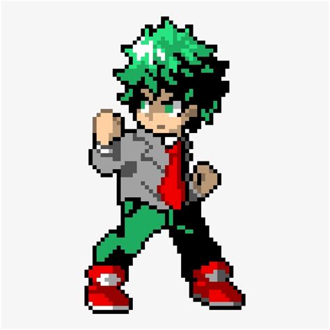 Pixel Art Deku