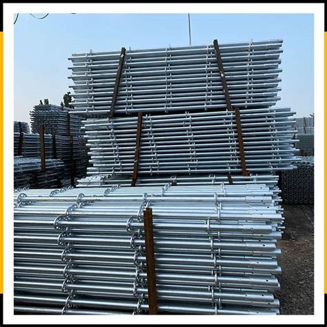 Hot Dip Galvanized Ringlock System Scaffolding For Architecturealuminum