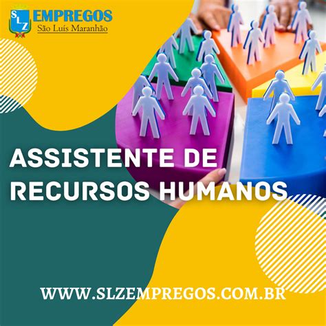 Vaga Para Assistente De Recursos Humanos R 1 650 00 SLZ Empregos