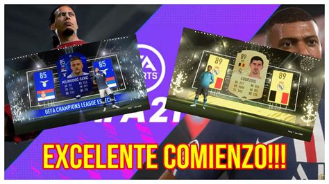 Recompensas Fut Champions Fifa 21 Plata 1 Youtube