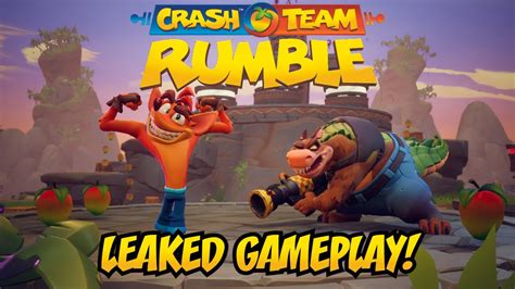 Crash Team Rumble Gameplay Leak Youtube