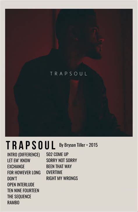 t r a p s o u l | Music poster ideas, Music album cover, Music cover photos