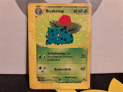 Bisaknosp Expedition Base Set Pokemon Karte Kaufen Auf Ricardo