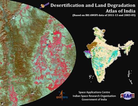 Desertification and Land Degradation Atlas of India - Civilsdaily