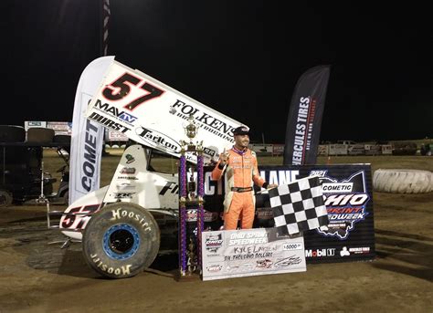 Kyle Larson Rallies From Tenth To Score Speedweek Win At Wayne County