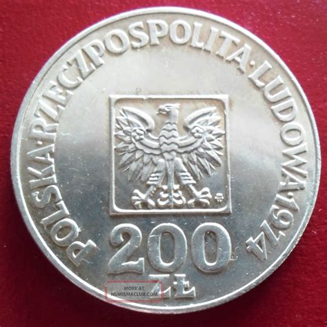 Poland Zlotych Silver Th Anniversary Polish Peoples