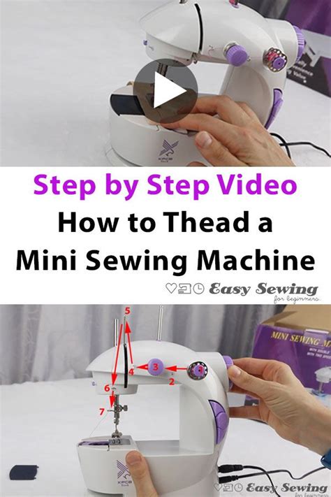 How to Thread a Mini Sewing Machine Step-By-Step