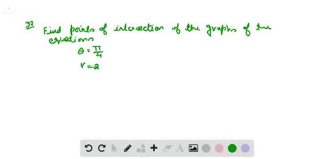 Solved Finding Points Of Intersection In Exercises Find The