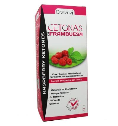 Cetonas Frambuesa Jarabe 500 Ml Drasanvi FarmaciaMarket