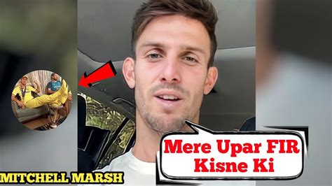 Mitchell Marsh Faces Fir For Disrespecting World Cup Trophy Scandal