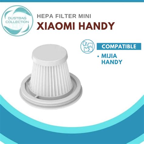 Jual Mijia Handy Refill Hepa Filter For Mijia Mini Vacuum Cleaner